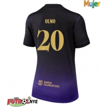 Camiseta Barcelona Dani Olmo #20 Visitante Equipación para mujer 2026-27 manga corta